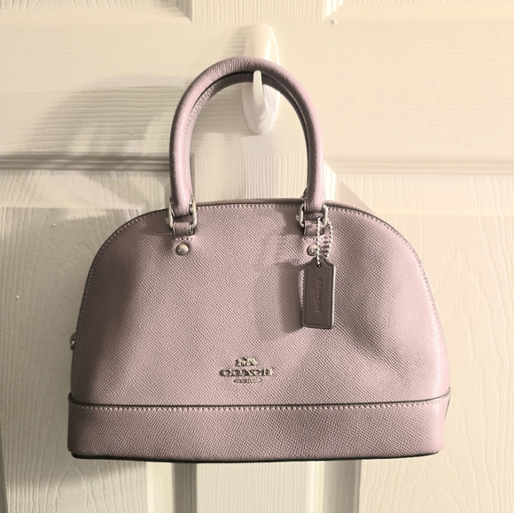 Coach Handbags - Coach Crossbody Bag in Lavender. Sierra With Silver Tone Hardware